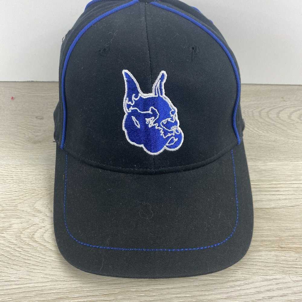 Other Bulldog Blue Logo Hat Adult Size Black Hat … - image 2