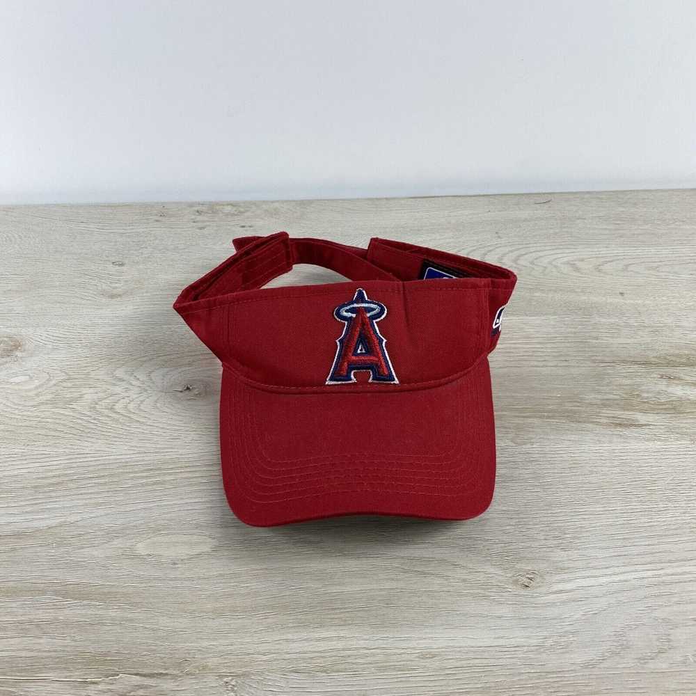 Other Anaheim Angels Visor Adult Size Red Hat Vis… - image 2