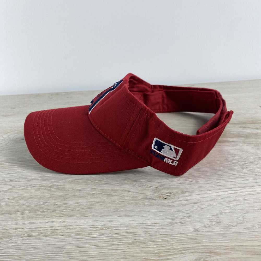 Other Anaheim Angels Visor Adult Size Red Hat Vis… - image 3