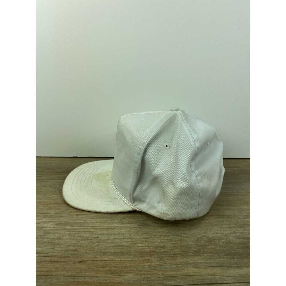 Other White Plain Adult Size Adjustable White Hat… - image 3