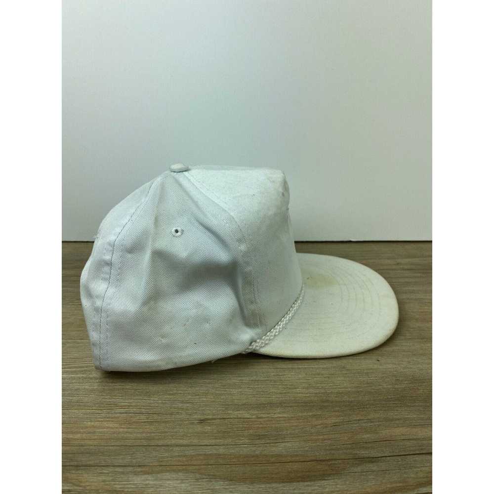 Other White Plain Adult Size Adjustable White Hat… - image 4