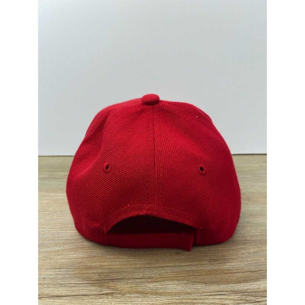 Other Music Note Adult Size Adjustable Red Hat Cap - image 5