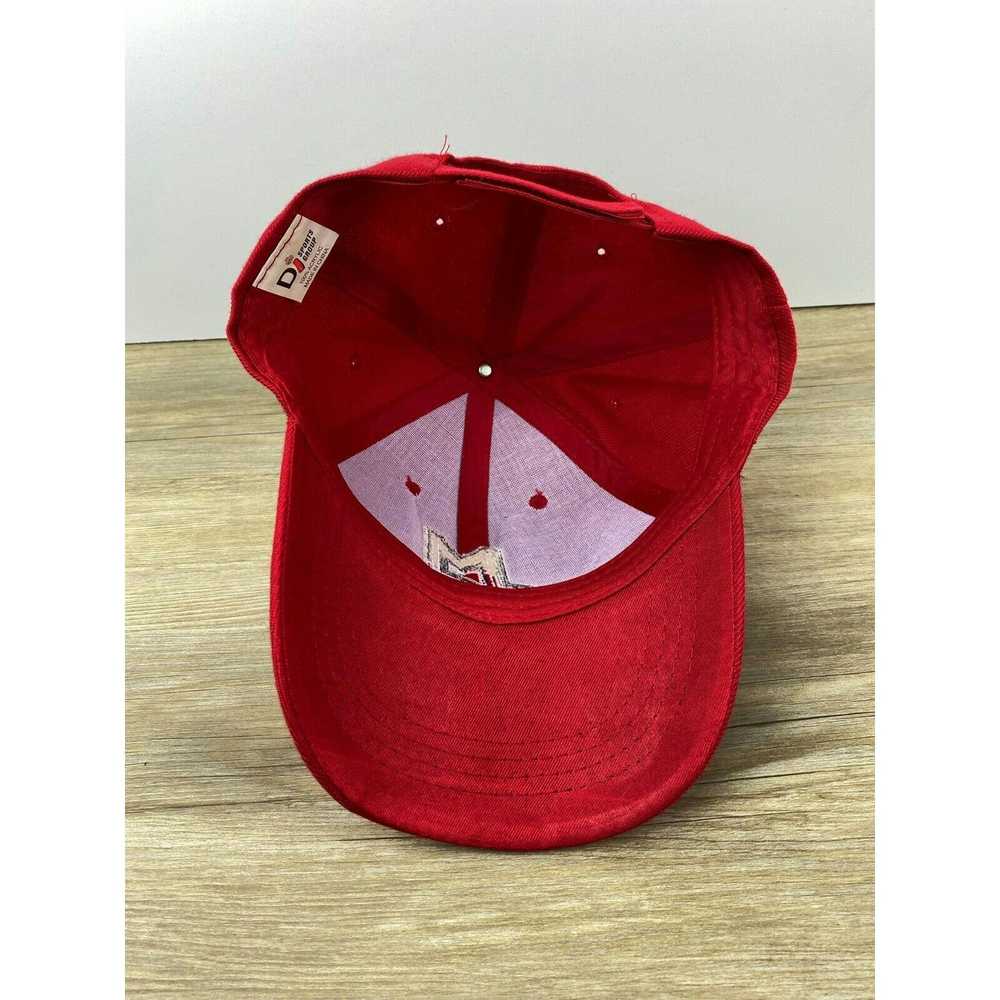 Other Music Note Adult Size Adjustable Red Hat Cap - image 7