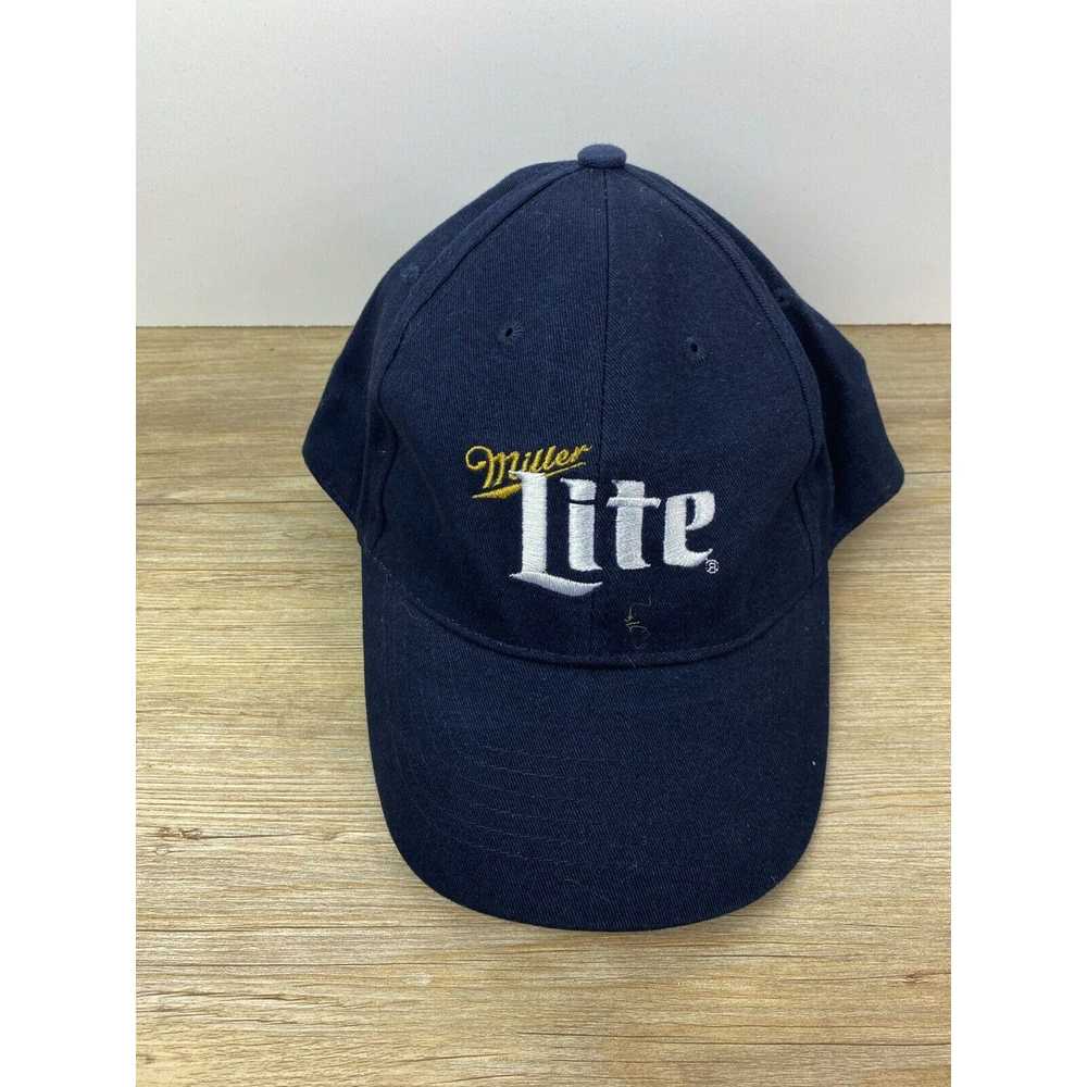 Other Miller Lite Adult Size Adjustable Blue Hat … - image 2