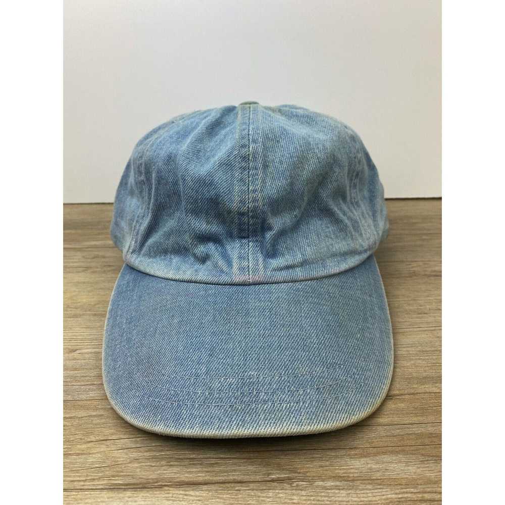 Other Denim Light Blue Adult Size Adjustable Hat … - image 1