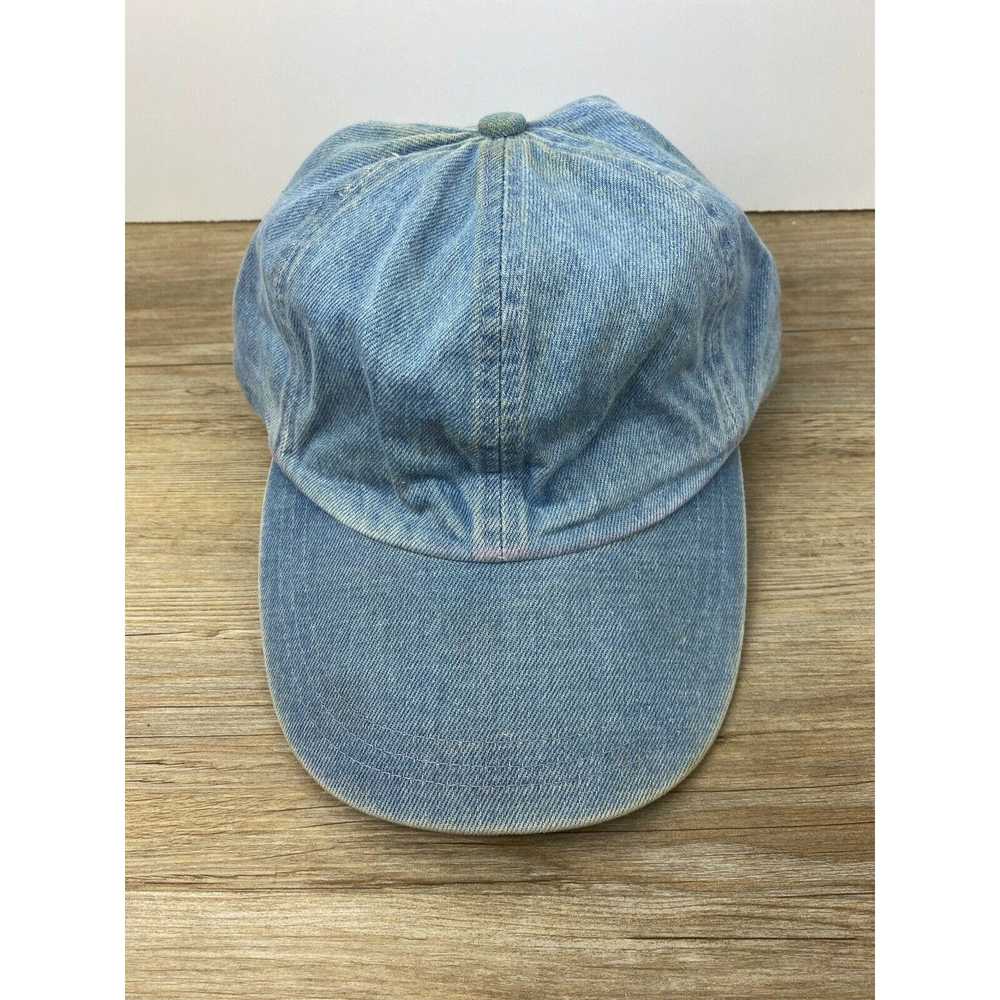 Other Denim Light Blue Adult Size Adjustable Hat … - image 2