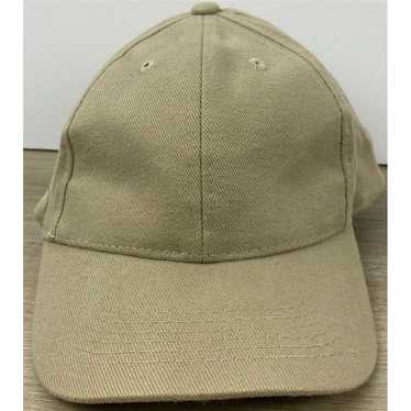 Baseball Cap Men Plain Blank One Size Adjustable Solid Hat Cream