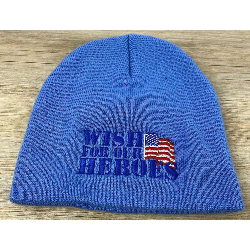 Other Wish For Our Heros Adult Size Blue Beanie S… - image 1