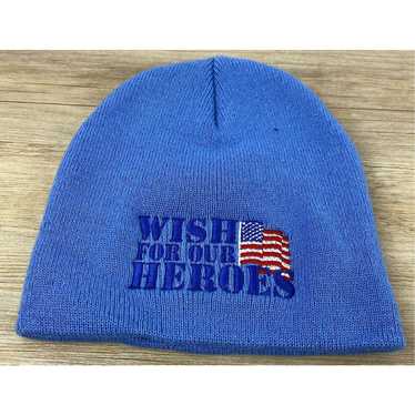 Other Wish For Our Heros Adult Size Blue Beanie S… - image 1