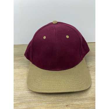 Other Maroon Adult Adjustable Snapback Maroon Cap… - image 1