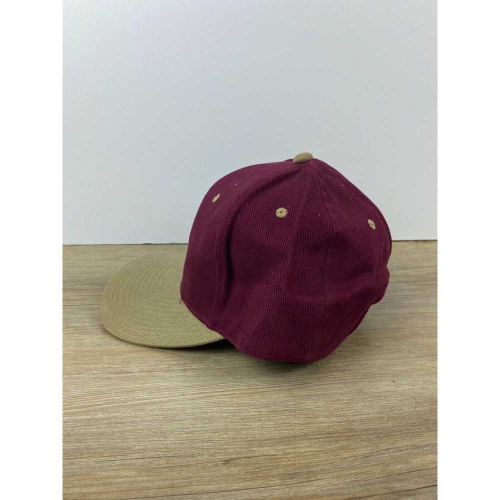 Other Maroon Adult Adjustable Snapback Maroon Cap… - image 3