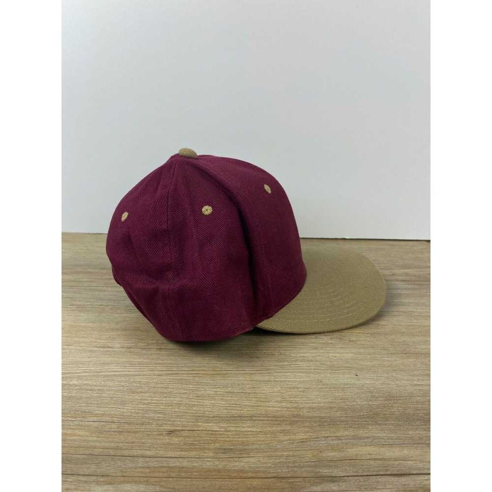 Other Maroon Adult Adjustable Snapback Maroon Cap… - image 4