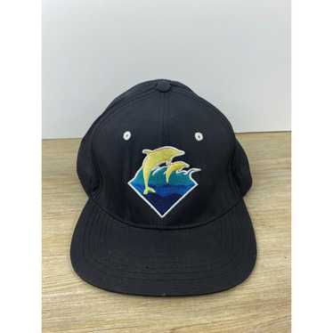Other Adult Size Dolphin Black Snapback Hat Cap O… - image 1