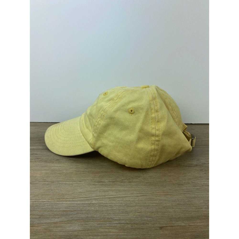 Other Adult Mens Yellow Adjustable Size Cap Hat - image 3