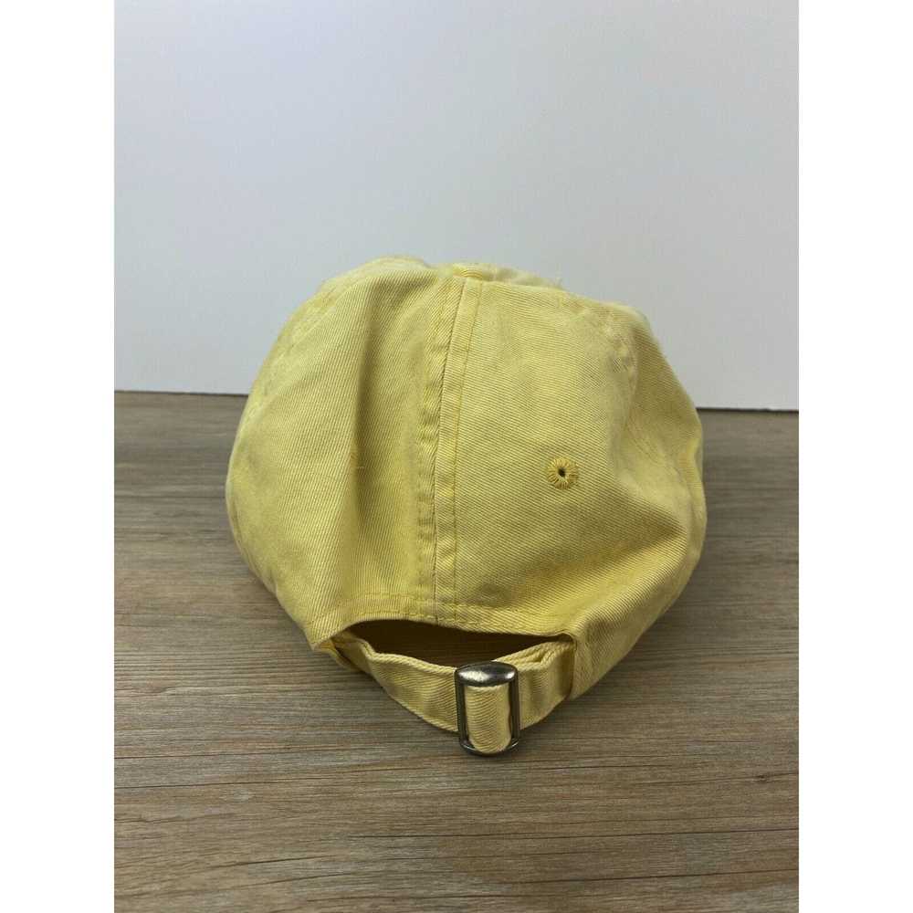 Other Adult Mens Yellow Adjustable Size Cap Hat - image 5