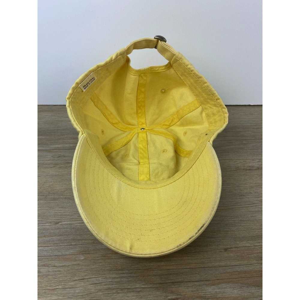 Other Adult Mens Yellow Adjustable Size Cap Hat - image 7