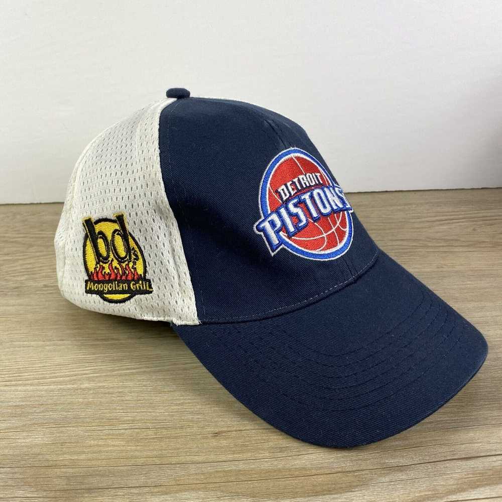 Other Detroit Pistons Blue Hat NBA Stretch Fit On… - image 8