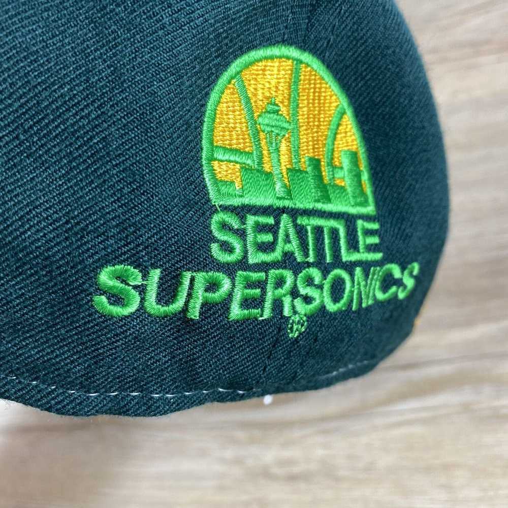 Other Seattle Supersonics NBA New Era 59FIFTY Siz… - image 7