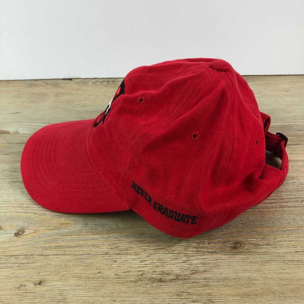 Other ESPNU Hat Sports Red Adjustable Hat Cap - image 3
