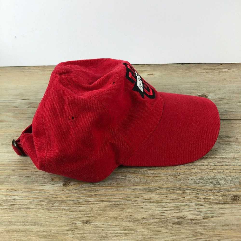 Other ESPNU Hat Sports Red Adjustable Hat Cap - image 6