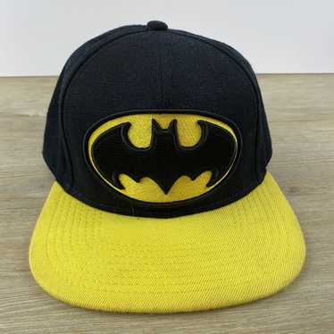 Other Batman Snapback Hat Cap Black Yellow Batman 