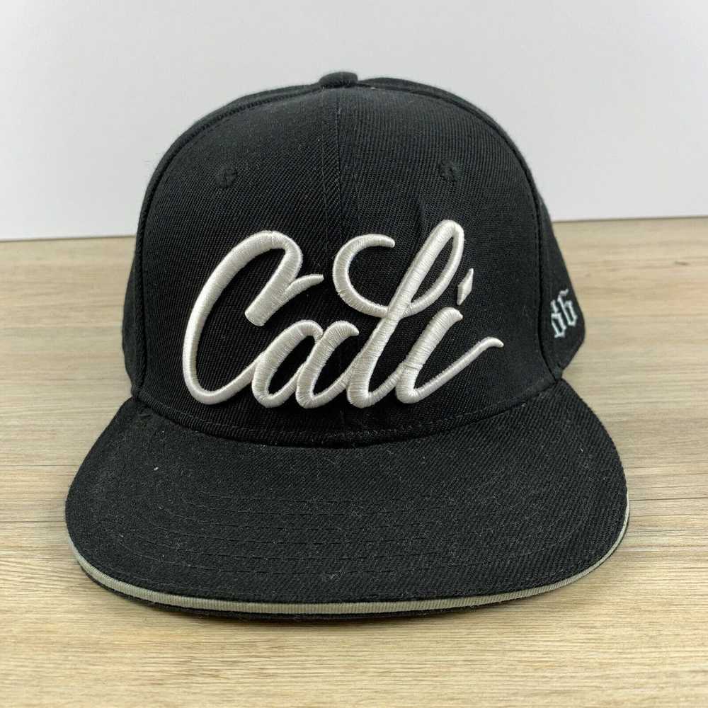 Other Cali Hat Black Snapback Hat Cap Adjustable … - image 1