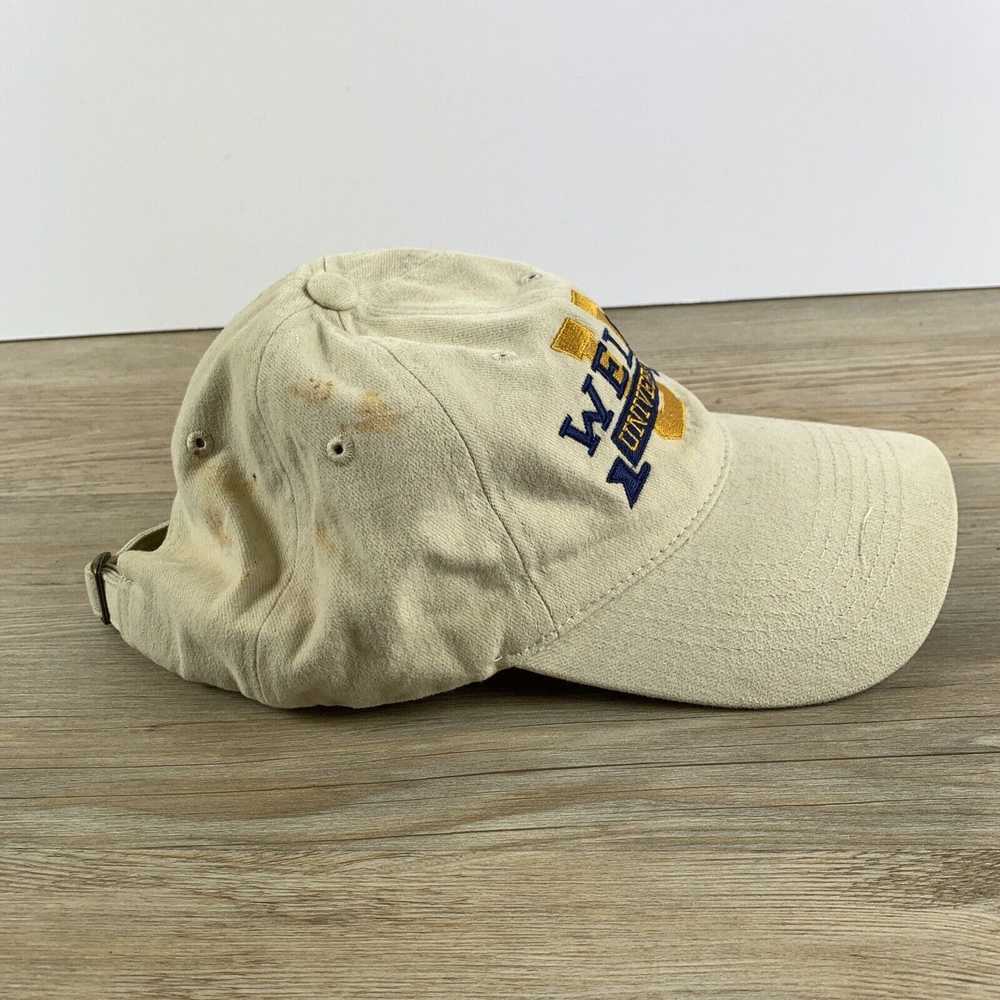 Other Welch University Hat Tan Adjustable Hat Cap - image 6