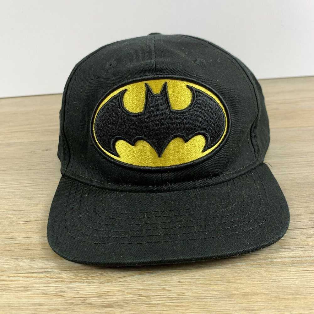 Other Batman Hat Black Snapback Hat Cap One Size … - image 1