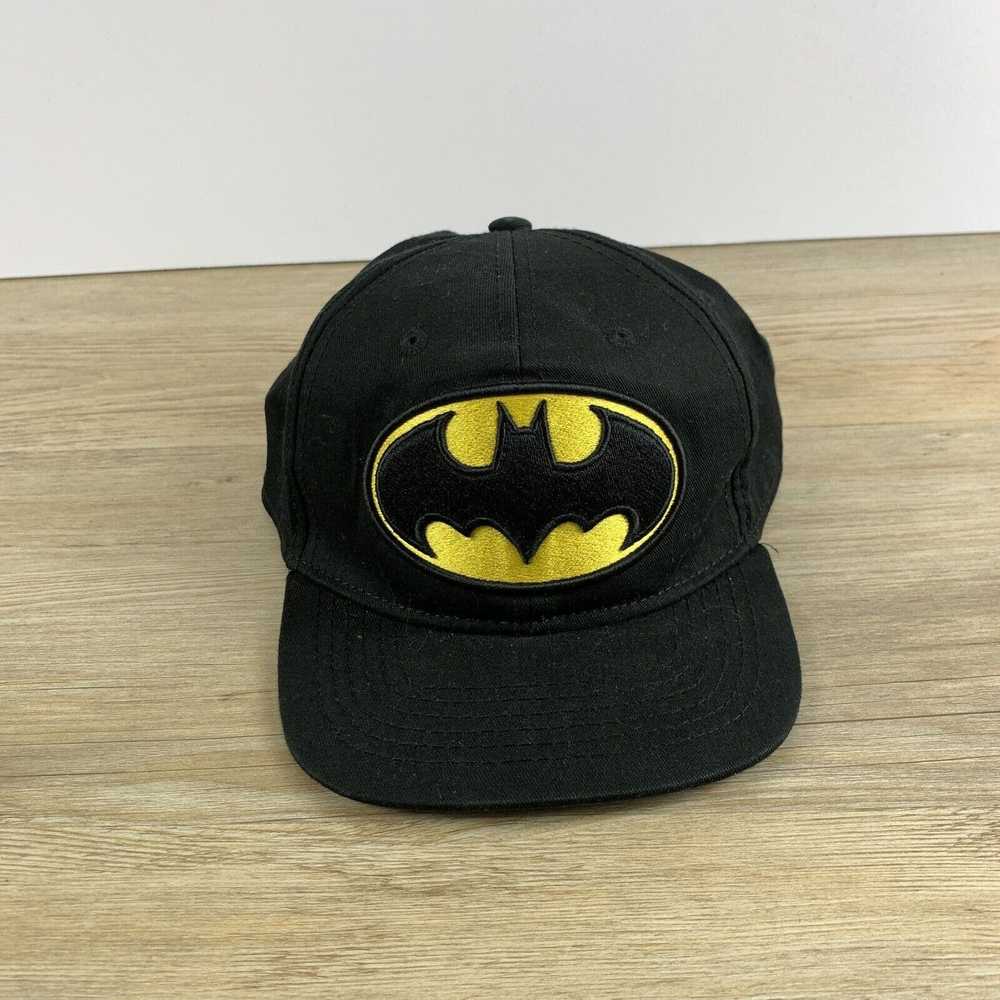 Other Batman Hat Black Snapback Hat Cap One Size … - image 2