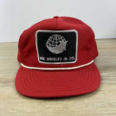 Other WM Wrigley Hat Red JR CP Snapback Hat Cap