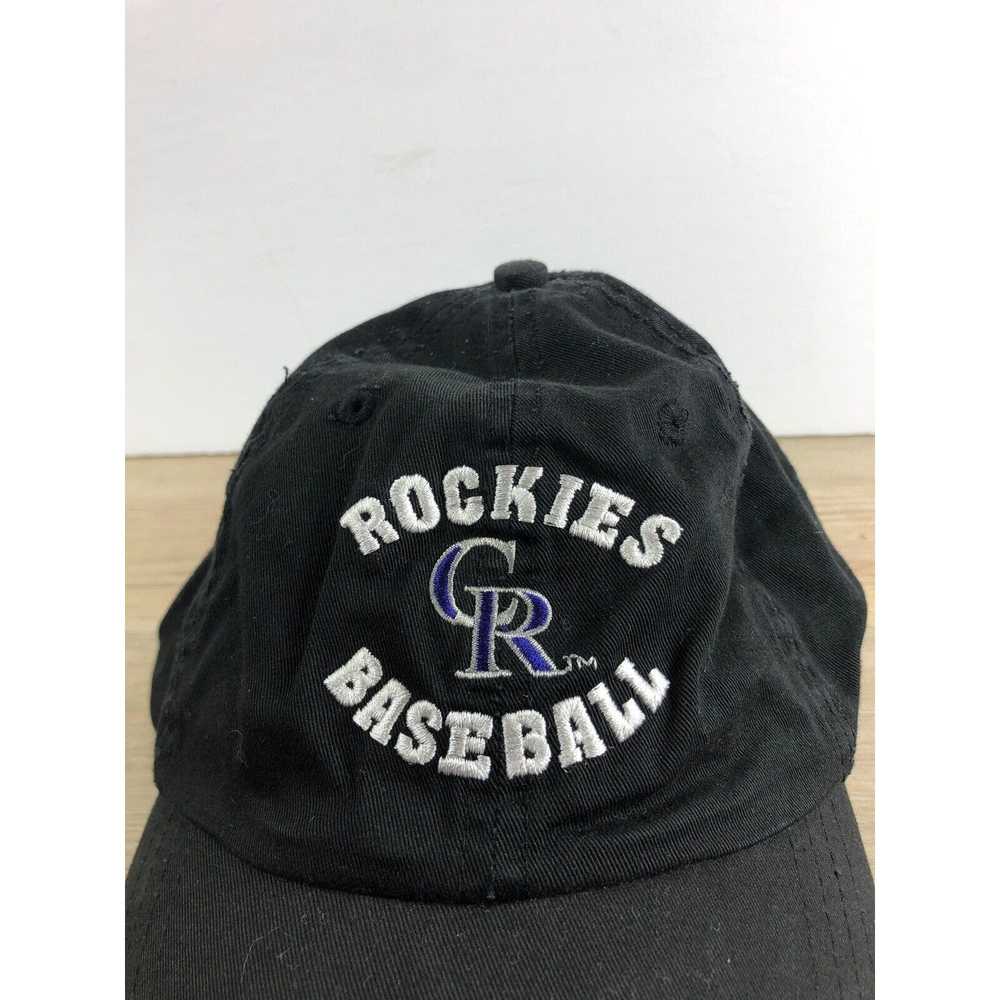 Other Colorado Rockies Hat Black MLB Adult Adjust… - image 2