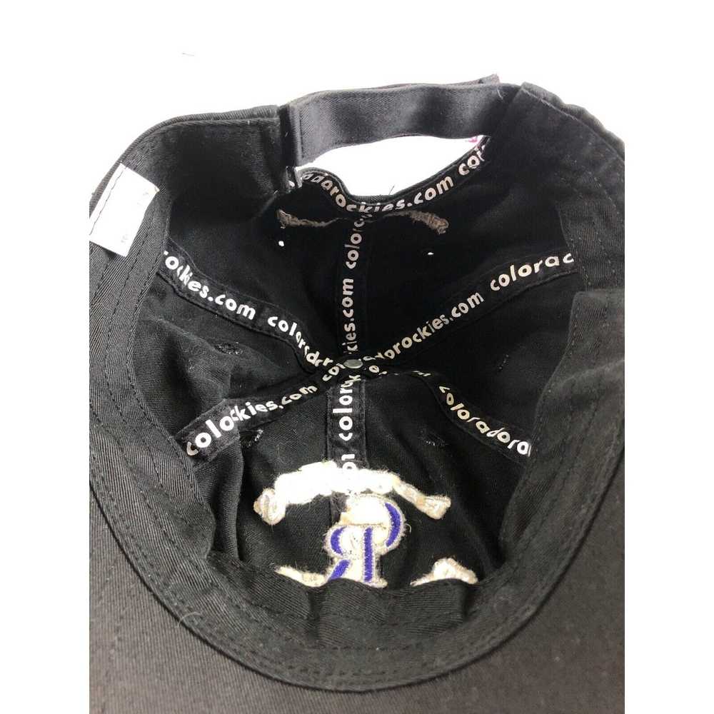 Other Colorado Rockies Hat Black MLB Adult Adjust… - image 8