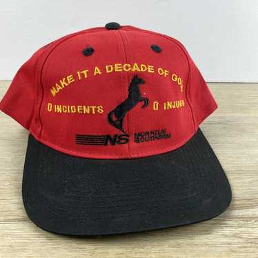Other Norfolk Southern Hat Red Snapback Strap Bac… - image 1