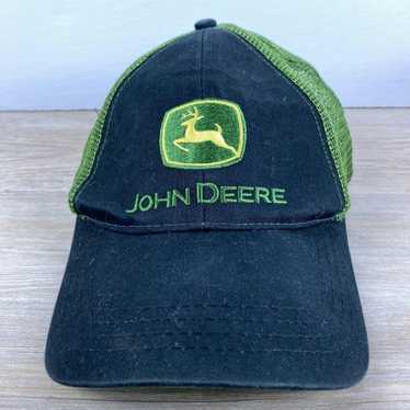 Other John Deere Hat Black Green Snapback Hat Cap