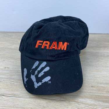 Other FRAM Black Hat Adjustable Hat Cap - image 1