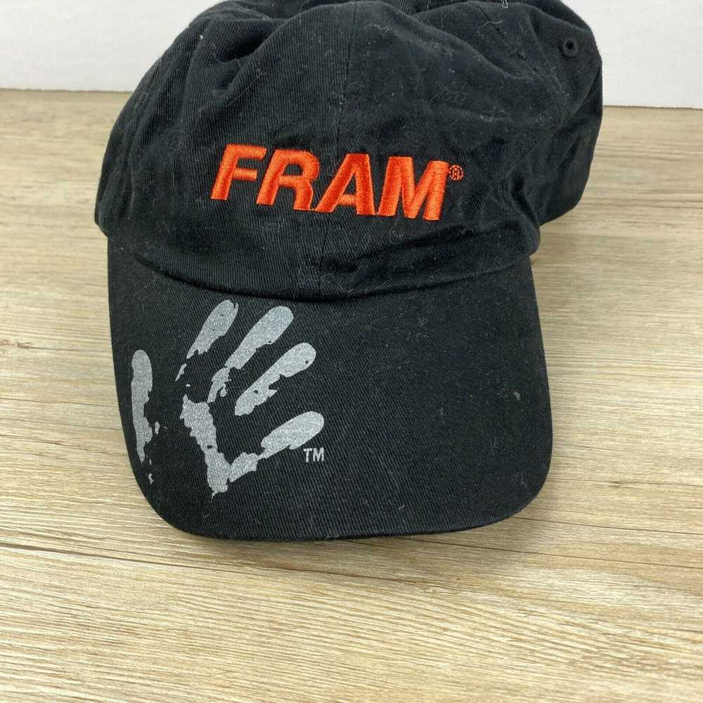 Other FRAM Black Hat Adjustable Hat Cap - image 2