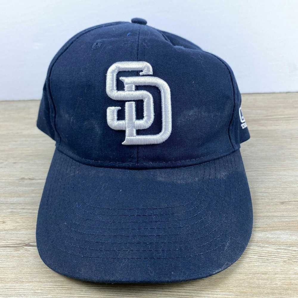 MLB San Diego Padres Blue Hat MLB Navy Adjustable… - image 1