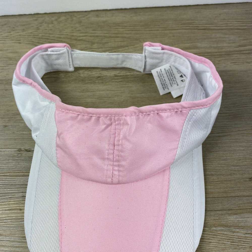 Other Pink Visor Adjustable Strap Back Running Vi… - image 2