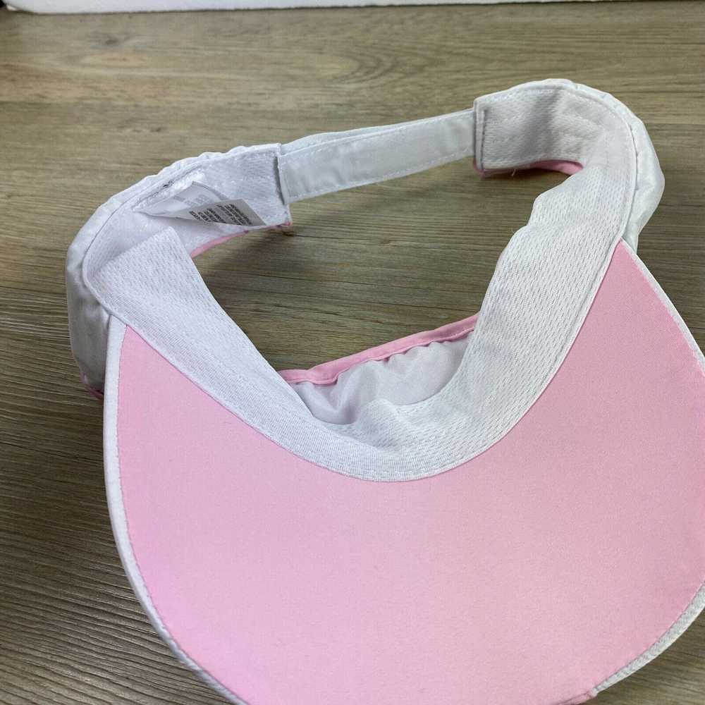 Other Pink Visor Adjustable Strap Back Running Vi… - image 8