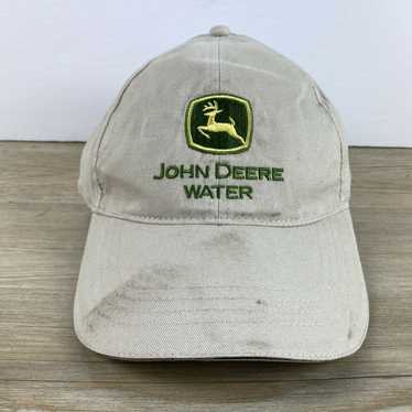 NWOT John Deere Ball Cap Hat Adjustable Gradient Yellow Green Cary Francis  RARE