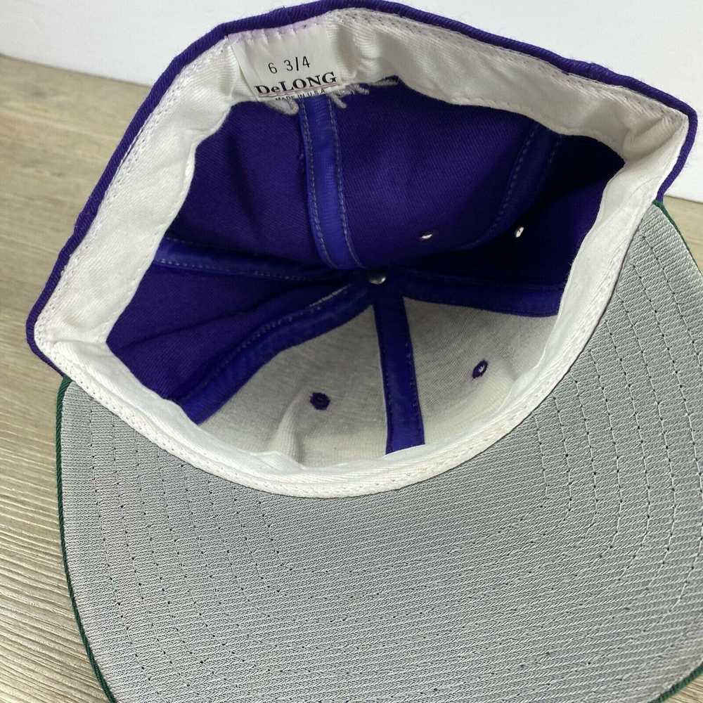 Delong Vintage Kansas State Wildcats Hat NCAA Gre… - image 7