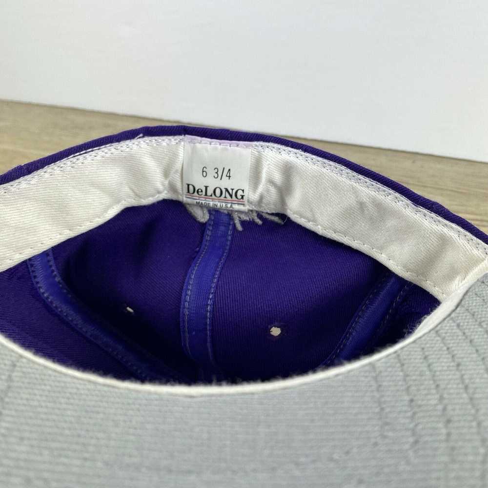 Delong Vintage Kansas State Wildcats Hat NCAA Gre… - image 8