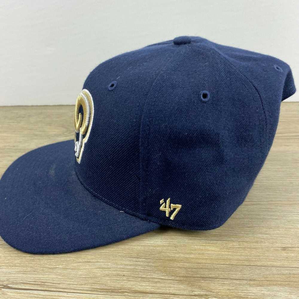 47 Los Angeles Rams Blue Hat NFL ’47 Brand Adjust… - image 3