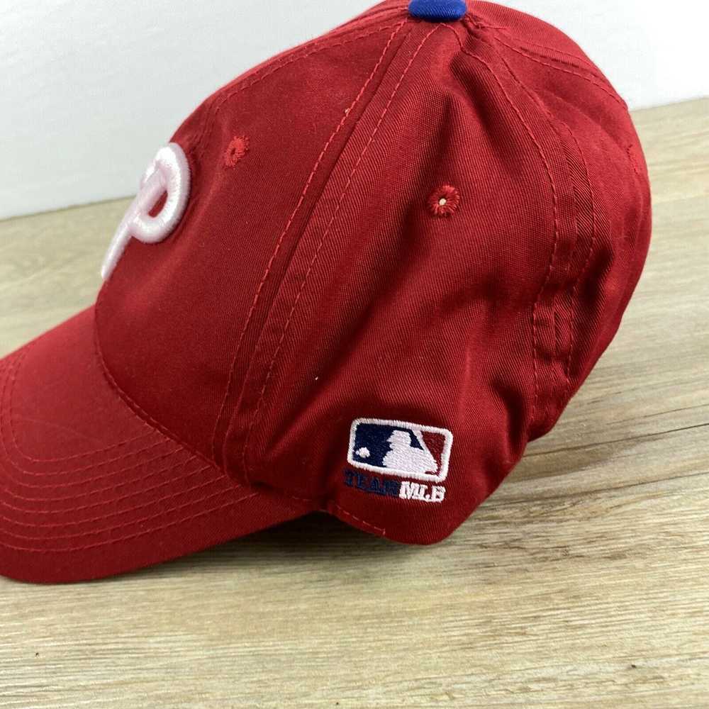 MLB Philadelphia Phillies Hat MLB Red Adjustable … - image 3
