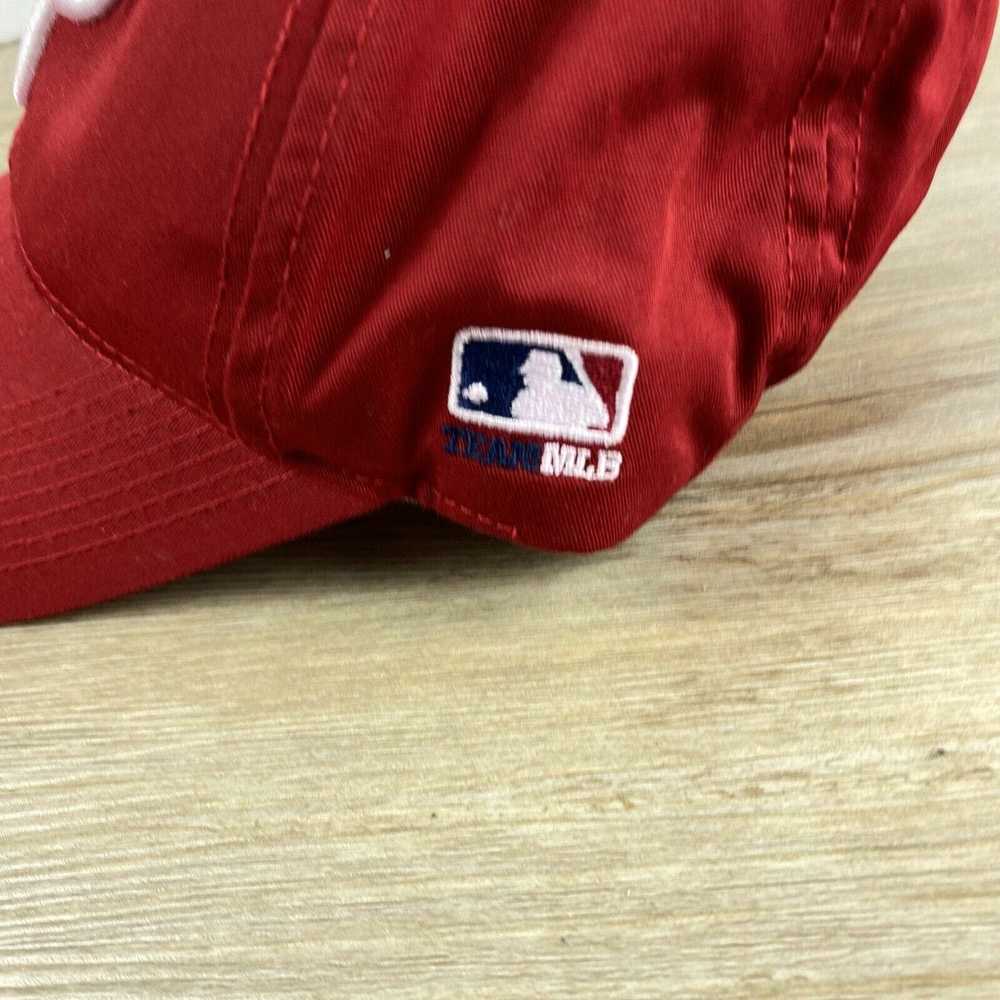 MLB Philadelphia Phillies Hat MLB Red Adjustable … - image 4
