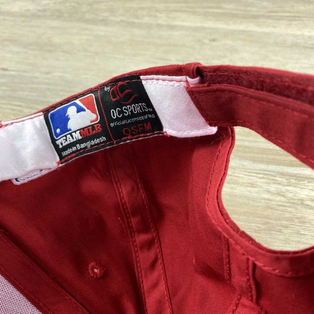 MLB Philadelphia Phillies Hat MLB Red Adjustable … - image 9