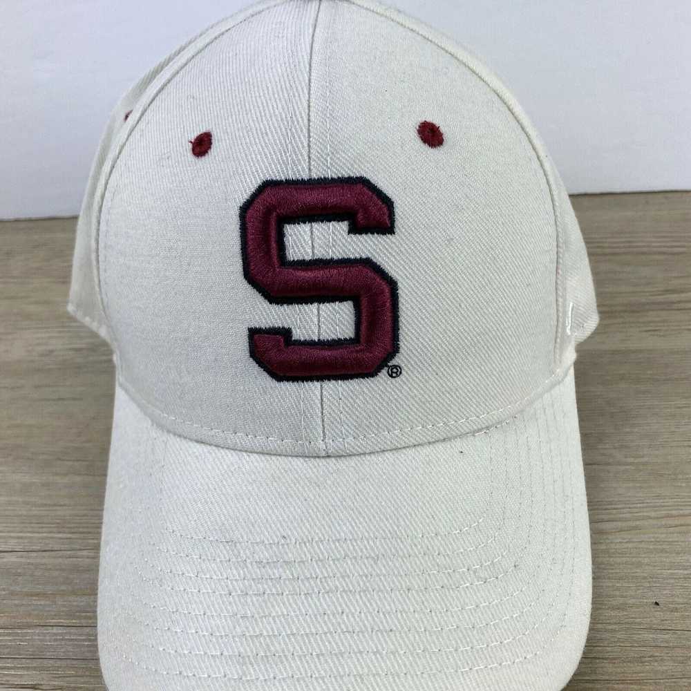 Zephyr Stanford Cardinal White Hat NCAA Size 6 3/… - image 2