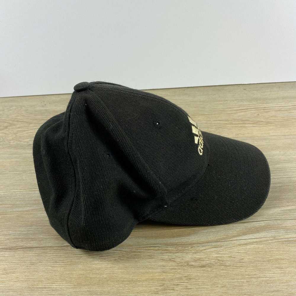 Adidas Adidas Black Hat Size 7 1/8 Fitted Hat Cap - image 6