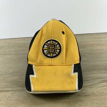 NHL Boston Bruins Yellow Black Hat NHL Fan Favori… - image 1