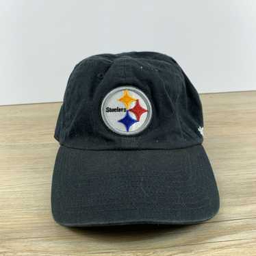 47 Pittsburgh Steelers Hat NFL Black ’47 Brand Adj